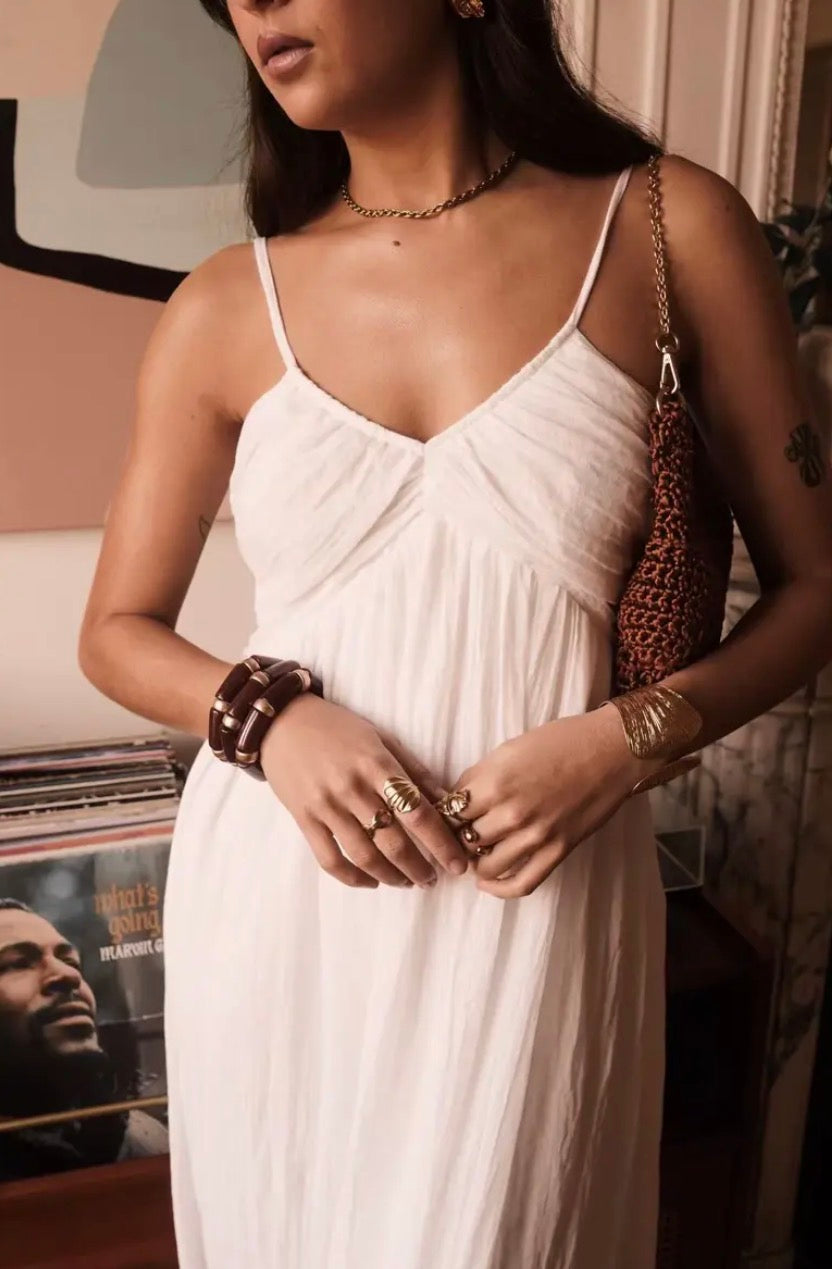 Boho - Maxikleid Emma mit dünnen Trägern