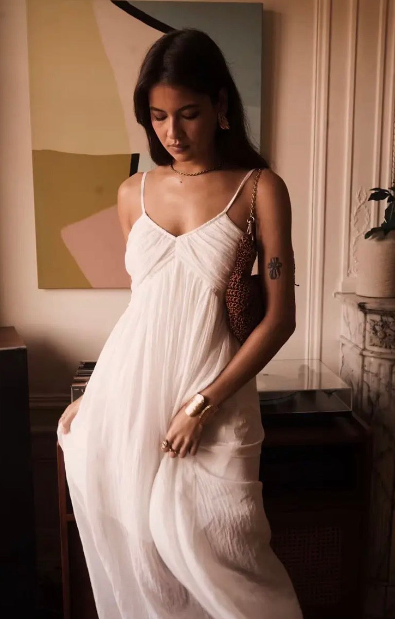 Boho - Maxikleid Emma mit dünnen Trägern