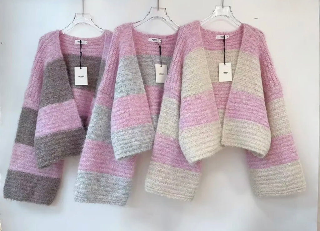 Strickjacke Pia gestreift