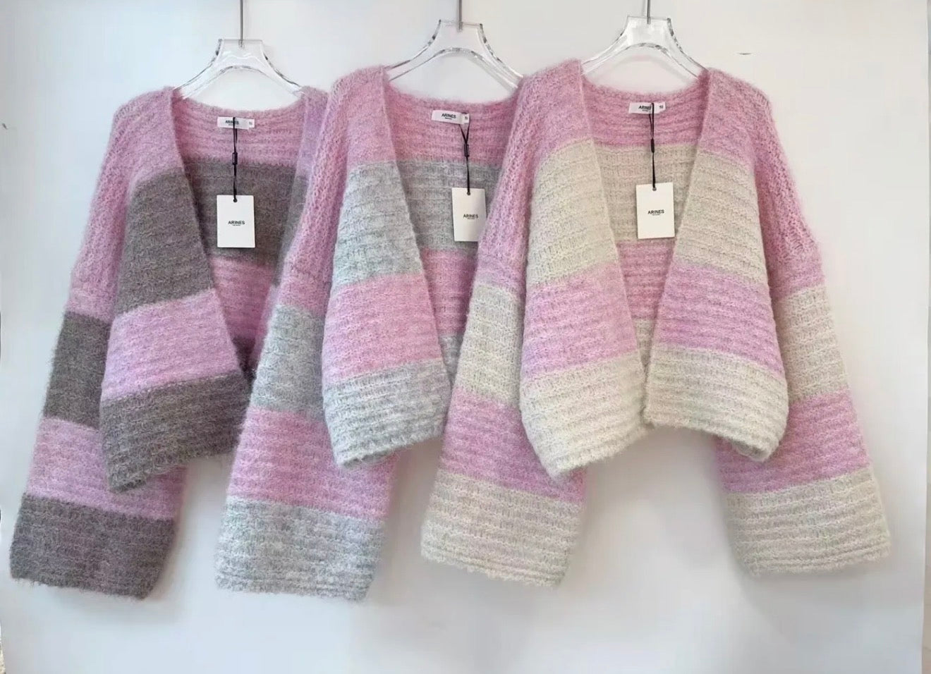Strickjacke Pia gestreift