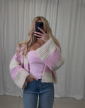 Strickjacke Pia gestreift