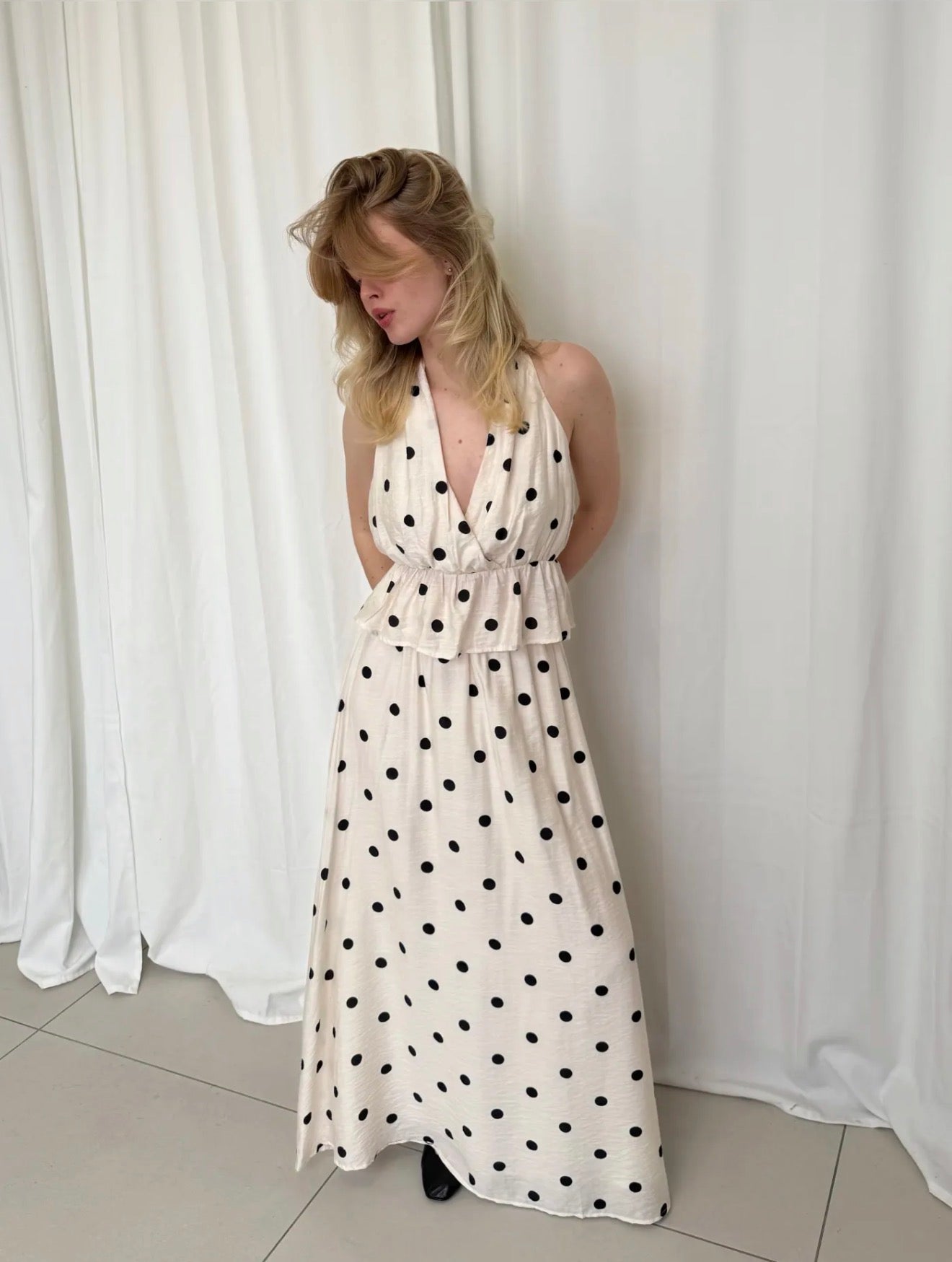 Polka Dots Zweiteiler / Rock Set
