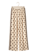 Leichte Polka Dots Stoffhose