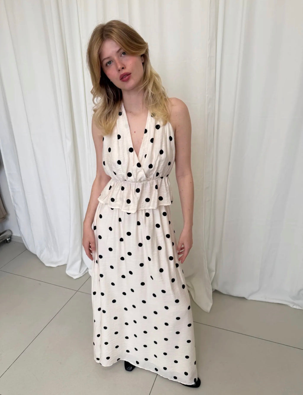 Polka Dots Zweiteiler / Rock Set
