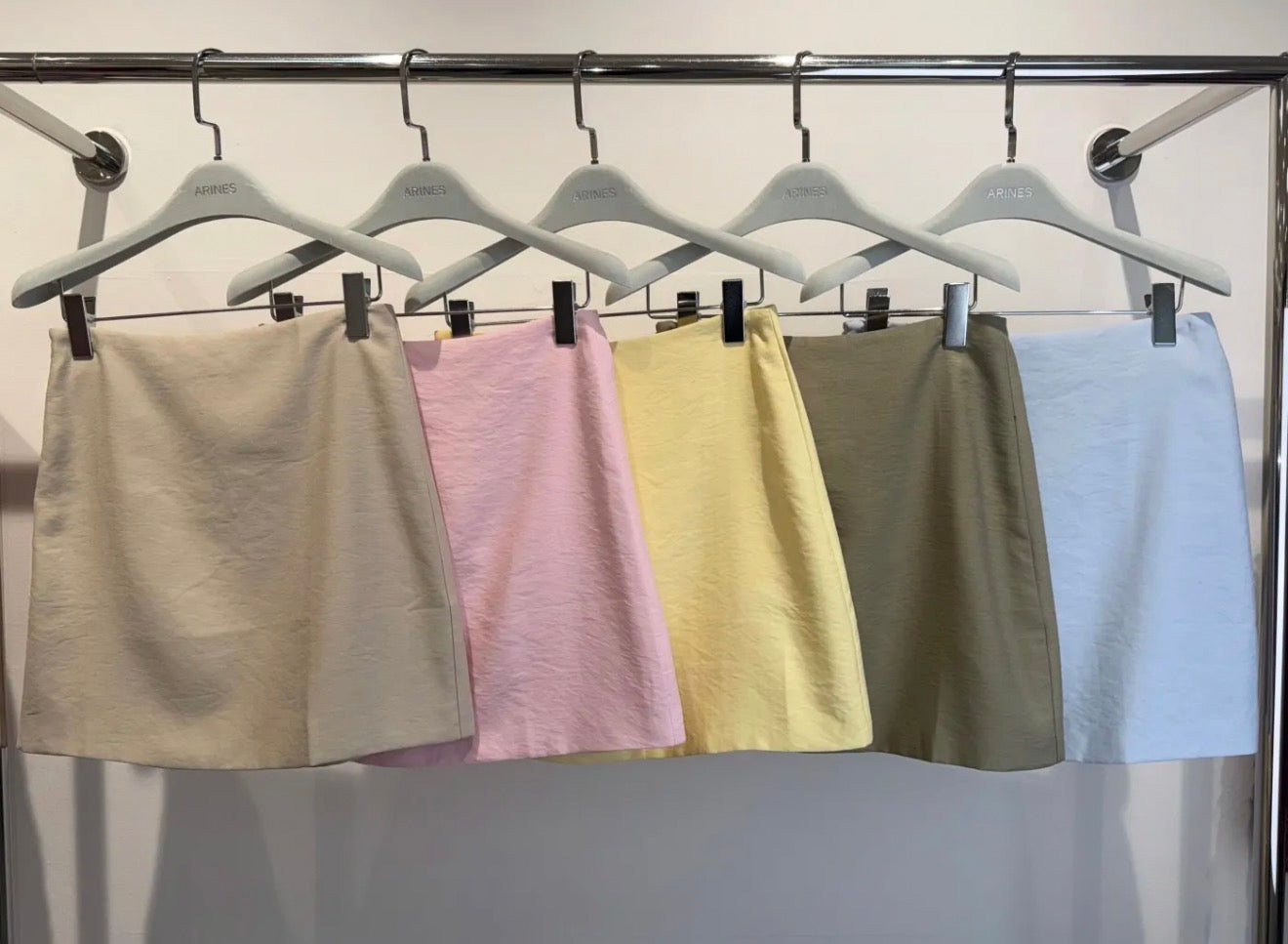 A-Linien Minirock Clean Look