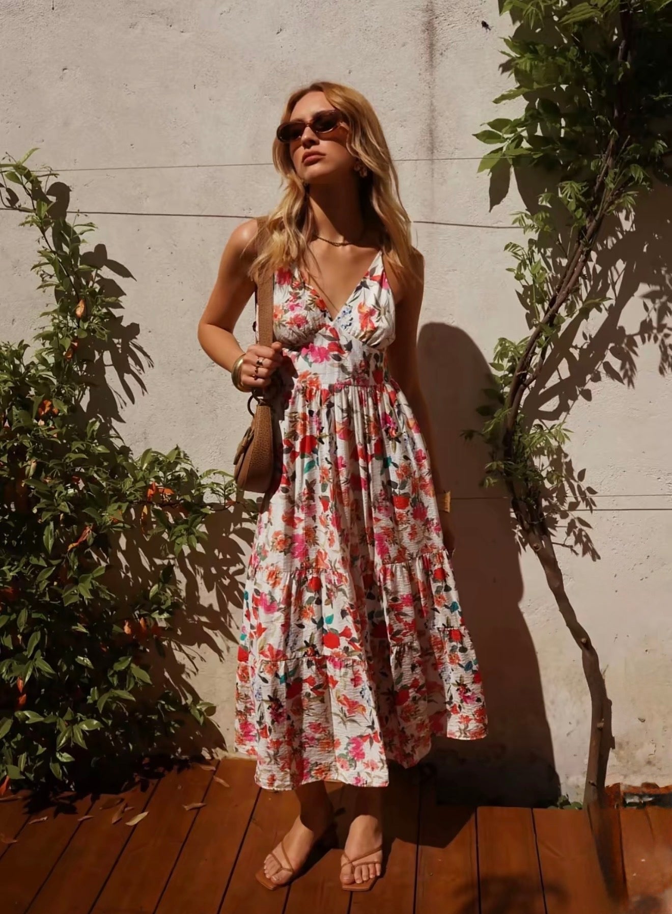 Boho - Midikleid Flower